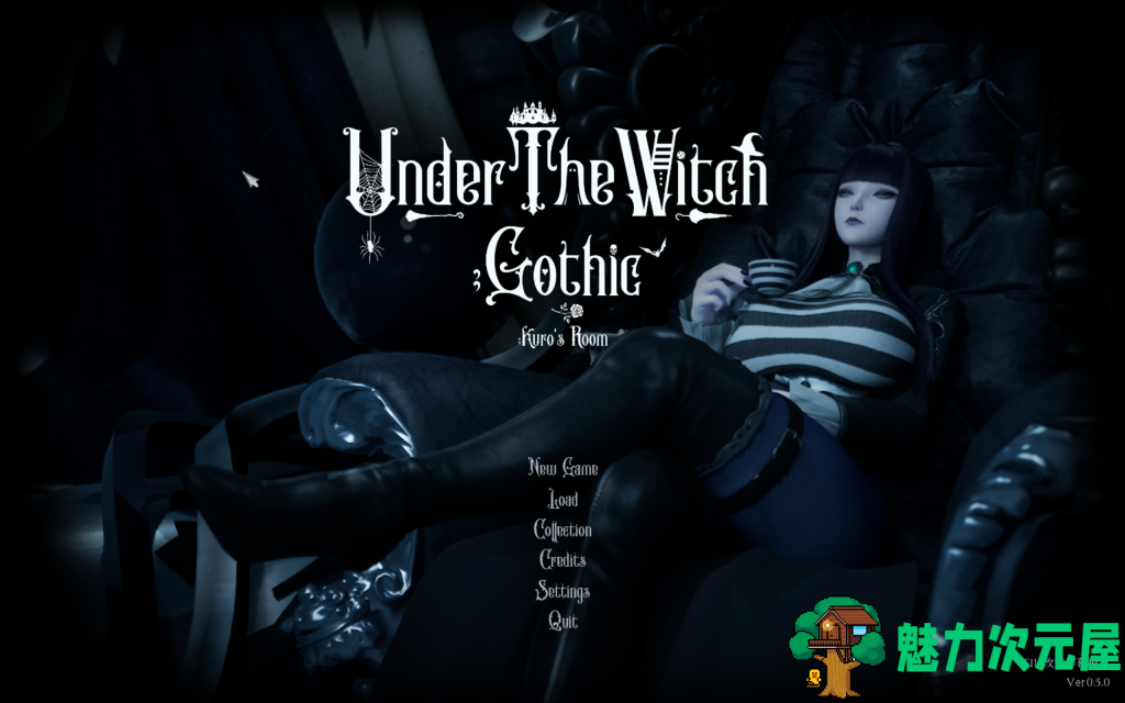 3月15日更新【3D大作/中文/动态】魔女的侵袭:库洛的房间 Under The Witch:Kuro’s Room Ver0.50 官方中文版 百度+UC/2.53G-魅力次元屋