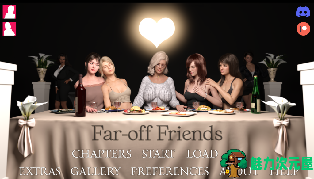 【欧美SLG/汉化/动态】远方的朋友 Far-Off Friends v0.8 PC+安卓双端汉化版 百度+UC/6.31G-魅力次元屋