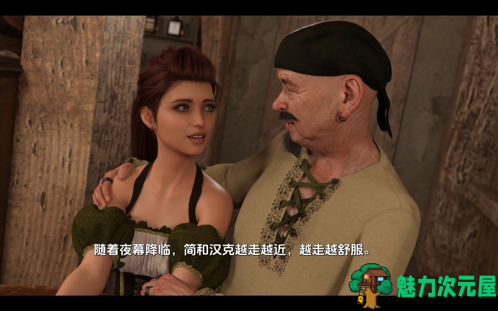 【欧美SLG/汉化/动态CV】欲望之旅 Lustful Voyage V0.4+圣诞特别版V1.0 PC+安卓双端汉化版 百度直链/5.4G+1G