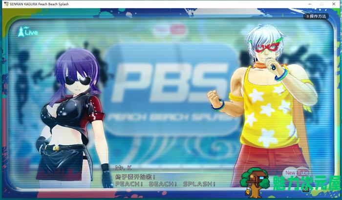 【PC/中文/休闲/DLC魔改/射击/21.6G】闪乱神乐:沙滩戏水(闪乱カグラ PEACH BEACH SPLASH) Ver1.08 官方中文版+全DLC魔改+动作射击游戏&补+21.6G