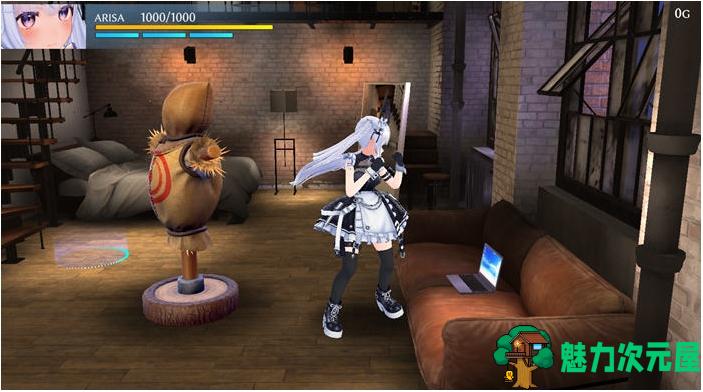 【PC/原版/横向/卷轴/3D/动作游戏/6.77G】闪耀的阿尔米拉吉 Ver0.2.0 原版+横向卷轴+3D动作游戏+6.77G