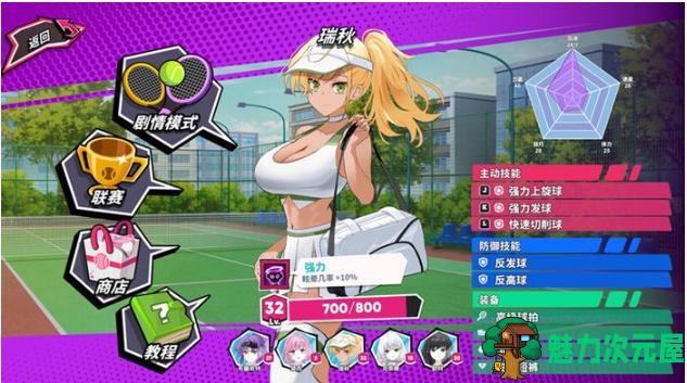 【PC/官中/正式版/SLG游戏/1.47G】网球天使 Ver1.0 STEAM官方中文正式版+爆款SLG游戏+1.47G