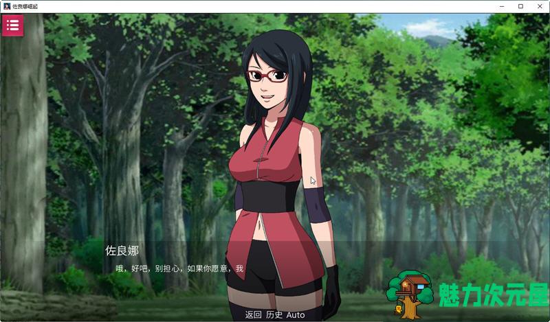 【安卓+PC/日式SLG/动态2C/汉化版】忍者佐良娜崛起+博人传火影忍者次世代(Sarada Rising) Ver1.13完结版 汉化版 PC+安卓 同人SLG游戏