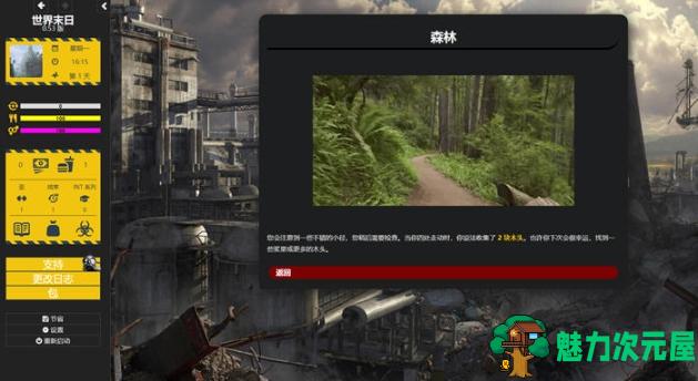 【PC/汉化版/浏览器/HTML游戏/5.89G】末日世界(Apocalyptic World) Ver0.53 浏览器汉化版+HTML游戏+5.89G
