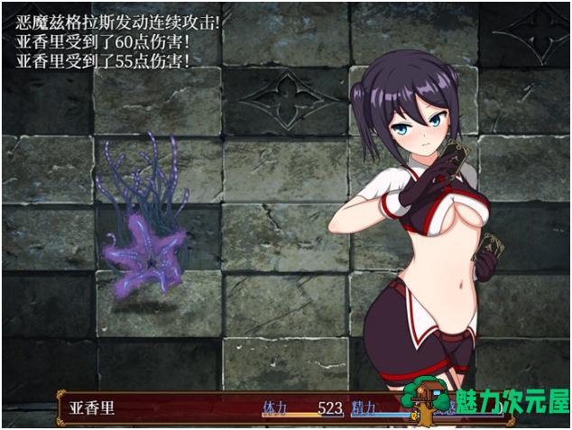【PC/安卓/官中/战斗/RPG游戏/1.1G】亚香里与地狱宫的深渊 官方中文版+PC+安卓+战斗RPG游戏+1.1G