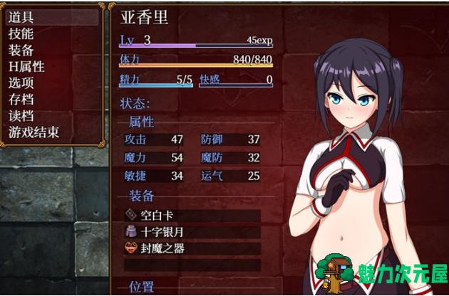 【PC/安卓/官中/战斗/RPG游戏/1.1G】亚香里与地狱宫的深渊 官方中文版+PC+安卓+战斗RPG游戏+1.1G