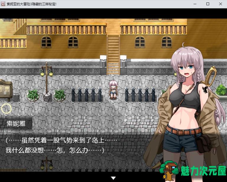 【PC/安卓/汉化版/RPG/2.40G】索妮亚的大冒险3:隐藏的三样秘宝 Ver1.0 AI汉化版+PC+安卓+RPG游戏+2.40G