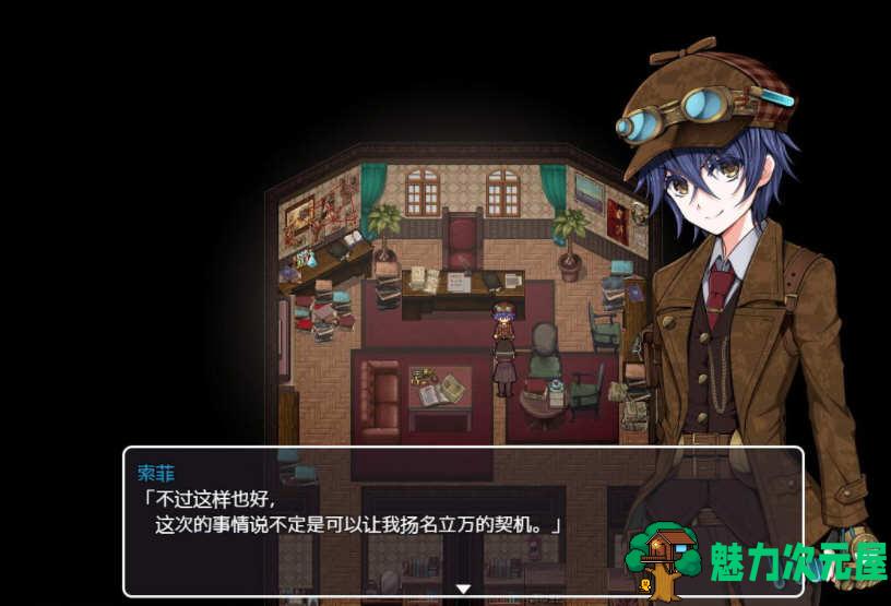 【安卓/PC/中文/CG/RPG/2.5G】蒸汽都市的少女侦探 Ver2.0+v1.0 官方中文步兵修复版 PC+安卓+CG RPG游戏&补更+2.5G