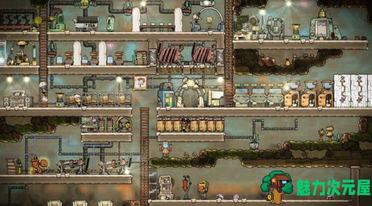 【PC/中文版/豪华版/生存/3.40G】缺氧(Oxygen Not Included) U54 豪华中文版含祝你好梦+生存游戏+3.40G