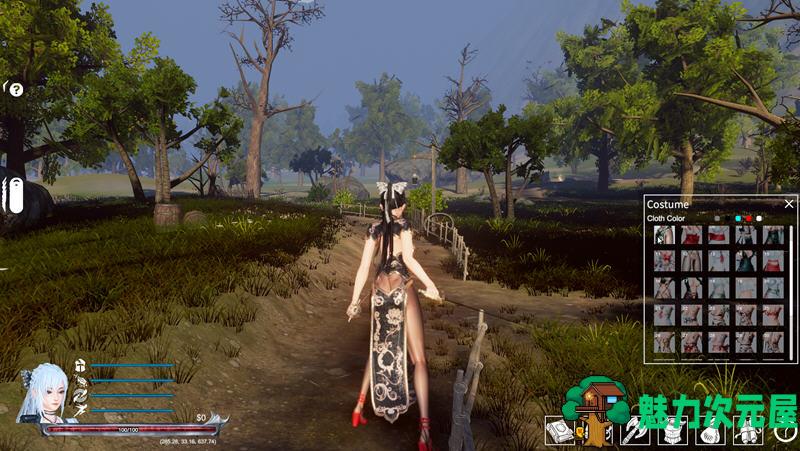 【PC/3D/动态/中文/ARPG/12.9G】百鬼夜行:剑姬无双(Sword x Hime) Ver1.12.2 官方中文版 极品ACT+存档+3D+动态+ARPG游戏+12.9G