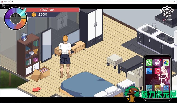 【PC/SLG/中文/1.2G/攻略】绿癖/Ntraholic ver4.2.2c 官方中文版 互动SLG游戏神作 攻略 1.2G 更新