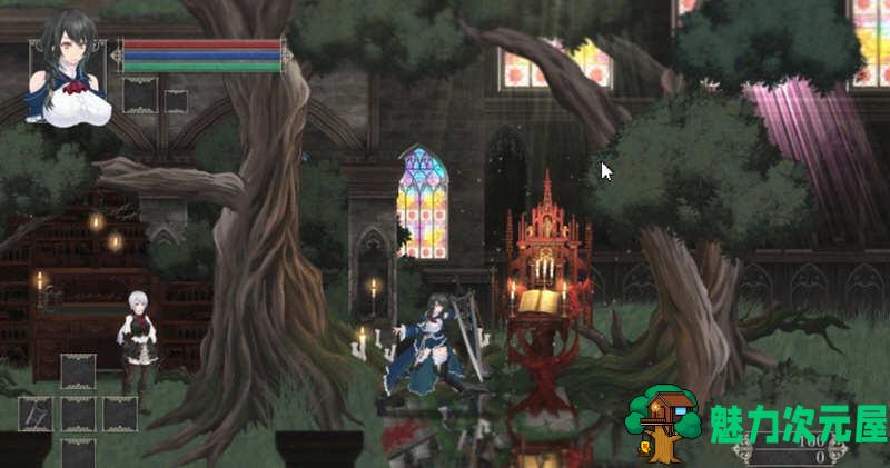【PC/ACT/动态/史诗/3.22G】魔女复仇之夜 ver1.07 完美解码作弊汉化版 无码+横板ACT游戏+存档+动画/动态/史诗 3.22G