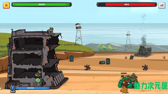【安卓】Idle Tower Defence Game ver1.96 安卓汉化修改版 二战防御塔防游戏
