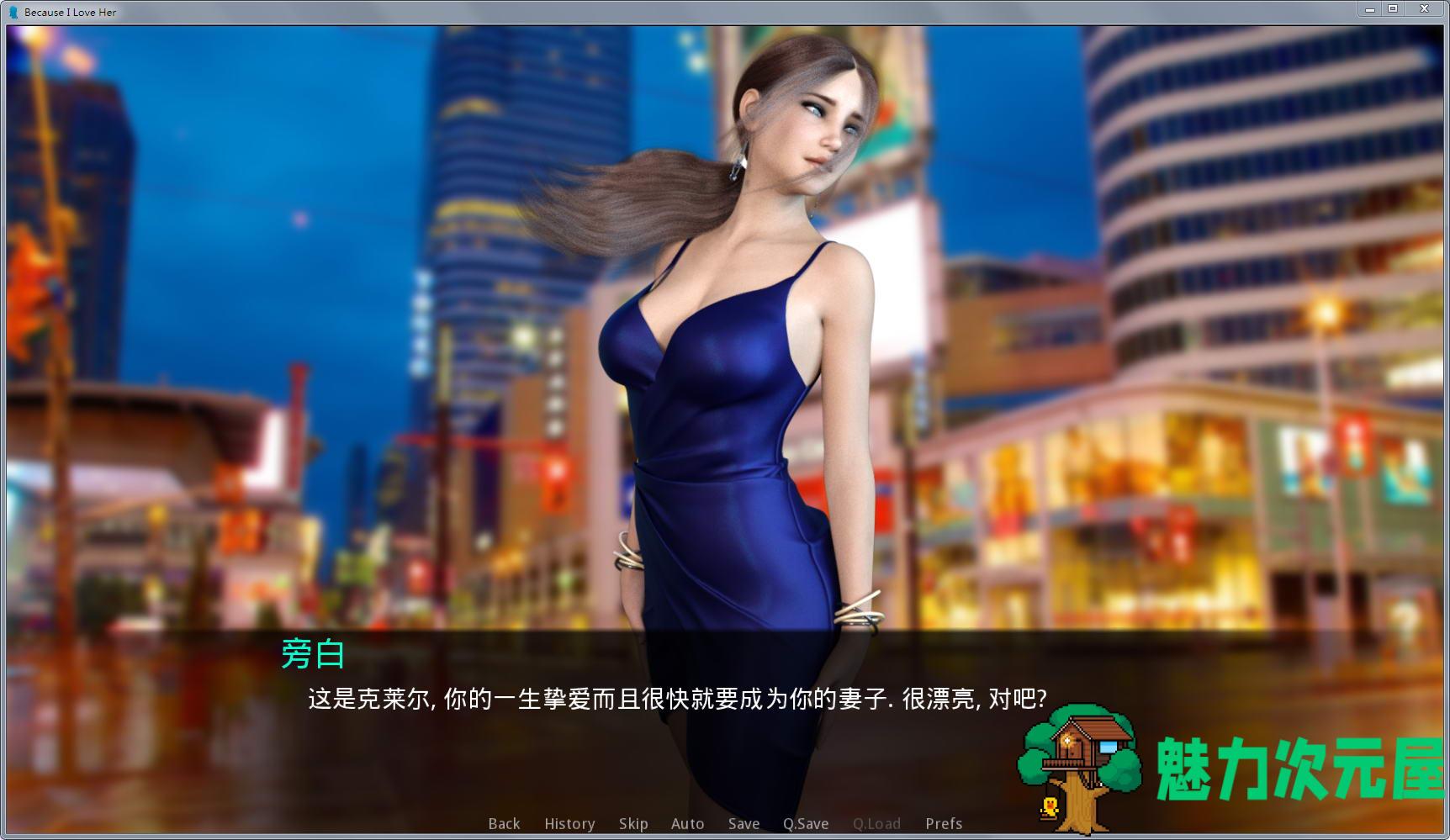 【安卓/PC/SLG/汉化版】因为我爱她(Because I Love Her) ver1.1 汉化版 PC+安卓 SLG游戏&神作
