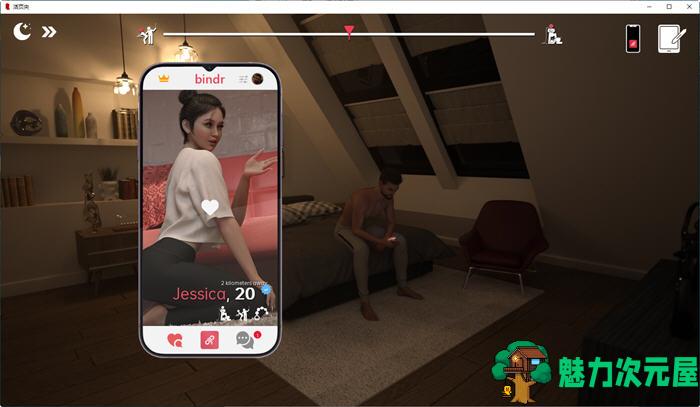 【安卓/PC/SLG/汉化版】临时契约(Bindr Kink Dating) ver0.1.8 汉化版 PC+安卓 沙盒SLG游戏 2.4G