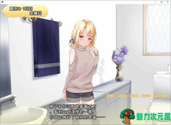 【SLG/汉化版/1.2G】和妹妹一起的奇妙暑假生活 云汉化版 互动SLG游戏+作弊 1.2G