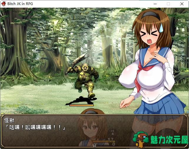 【汉化版/CG/RPG】碧池女子RPG世界冒险记 汉化版 RPG游戏+全CG+CV 700M