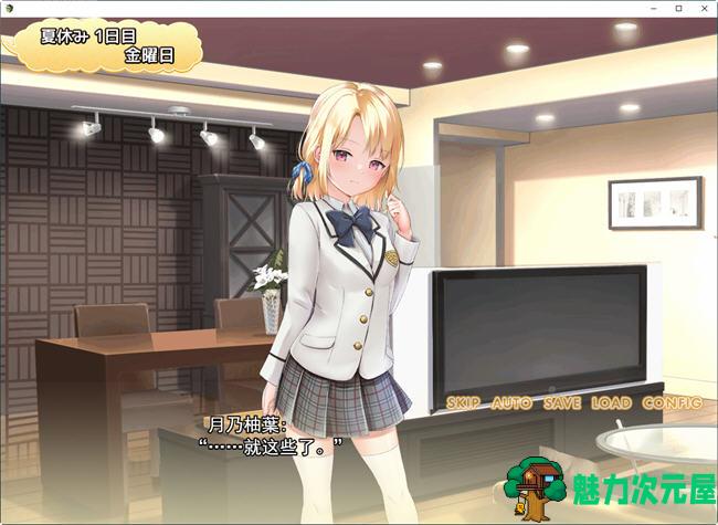【SLG/汉化版/1.2G】和妹妹一起的奇妙暑假生活 云汉化版 互动SLG游戏+作弊 1.2G