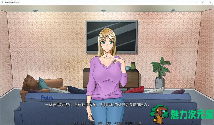 【安卓/PC/SLG/汉化版】大楼内的妻子 ver0.2.0 汉化版 PC+安卓 手绘SLG游戏 900M