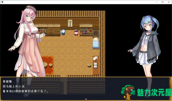【安卓/PC/汉化版/1.1G/RPG】前辈和不可思议的岛 第二部 云翻汉化版 PC+安卓 RPG游戏 1.1G