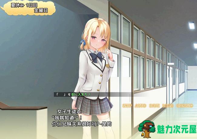 【安卓/PC/2G/RPG】妹妹的夏日生活 汉化解锁版 PC+安卓 养成RPG游戏+CV 2G