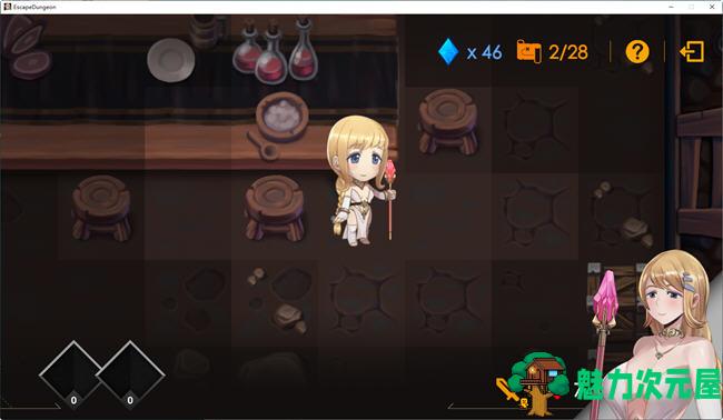【中文/RPG】莎莉丝:地牢脱出 官方中文版 策略解谜RPG游戏+存档 500M