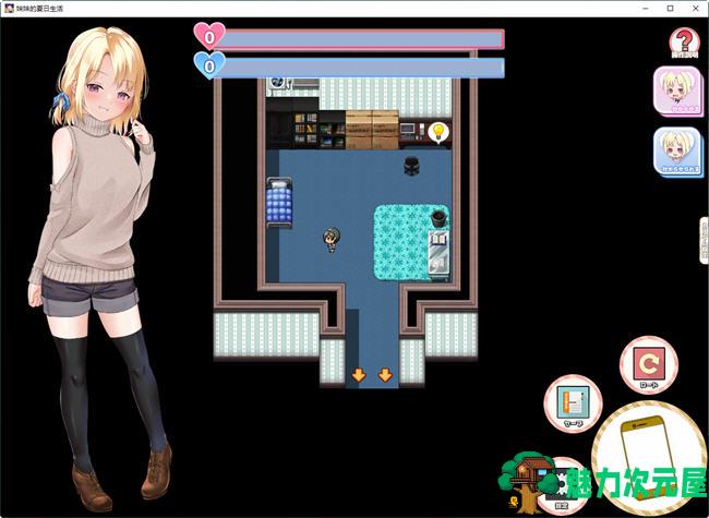 【安卓/PC/2G/RPG】妹妹的夏日生活 汉化解锁版 PC+安卓 养成RPG游戏+CV 2G