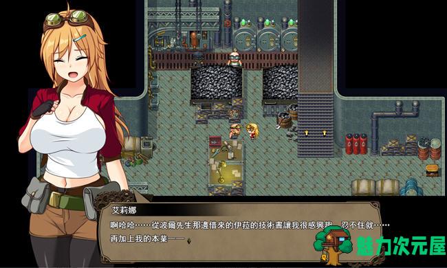 【汉化版/1.4G/RPG】埃琳娜与机魔之都 AI精翻汉化版 回合制RPG游戏 1.4G