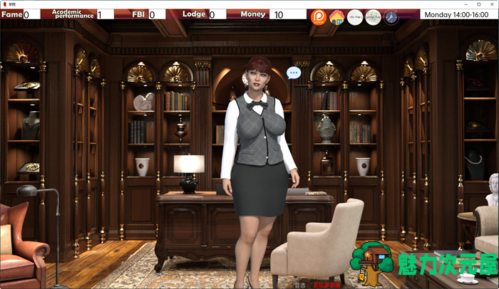 【安卓/PC/SLG/汉化版】学院(The College) ver0.47.0 汉化版 PC+安卓 沙盒SLG游戏 3G