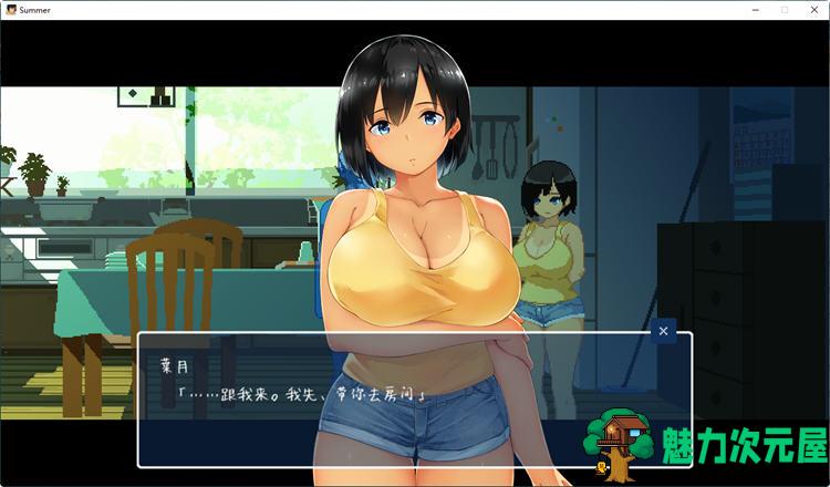 【中文/2.5G】SUMMER:乡间生活 ver2.22 官方中文版整合户外篇结局+存档+攻略 2.5G