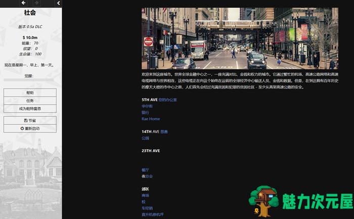 【汉化版】上流社会(Society) ver0.5a 浏览器汉化版 动态HTML游戏 800M