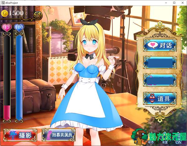 【中文/1.8G/CG】摄影之国的爱丽丝 官方中文作弊版 养成互动类游戏+CG 1.8G