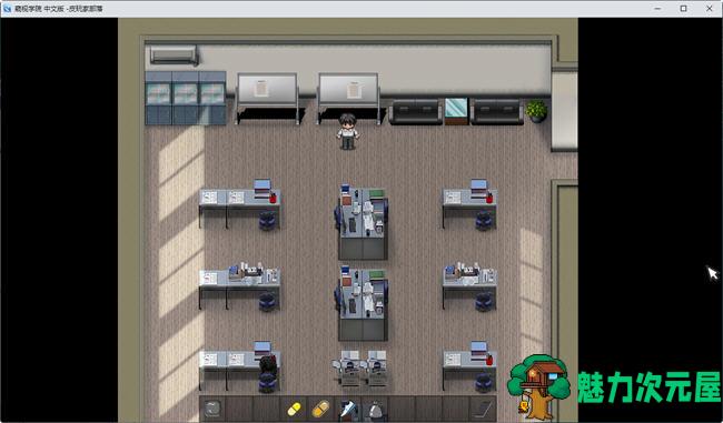 【中文/CG/RPG】窥视学园(PEEPING ACADEMY) 官方中文版 RPG游戏+全CG存档 750M