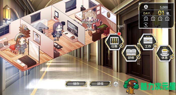 【中文/2.2G/ADV】女子圈狱 官方中文版整合DLC 养成类+ADV游戏 2.2G