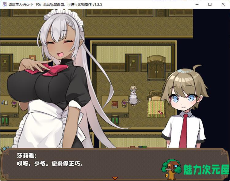 【中文/RPG】调皮主人俏女仆 ver1.35 官方中文版追加沙利雅线 RPG游戏 900M