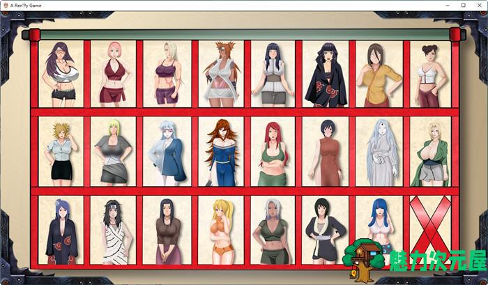 【SLG/1.4G】火影女忍训练：最后的战争 Ver3.0 精翻汉化作弊版  同人SLG游戏 1.4G