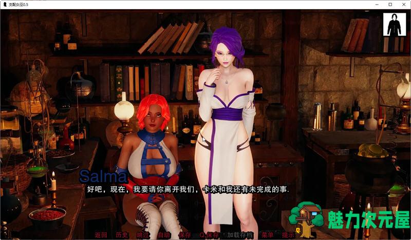 【安卓/PC/SLG/汉化版/4G】支配女巫(Dominant Witches) Ver0.9 汉化版 PC+安卓 SLG游戏&更新 4G