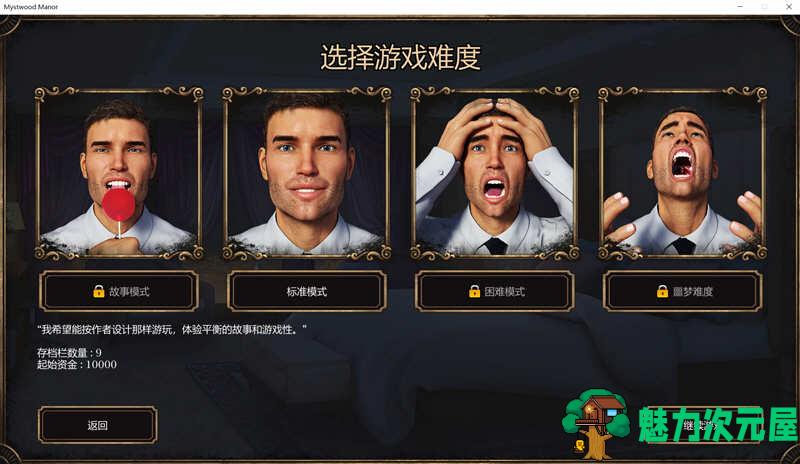 【SLG/中文/1.8G】幽灵庄园(Mystwood Manor) ver1.0.1 官方中文作弊完结版 经营SLG游戏 1.8G