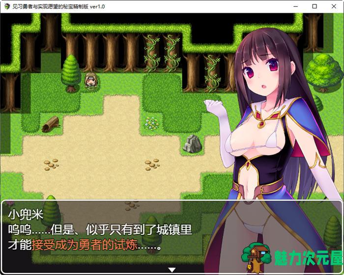 【汉化版/1.2G/RPG】见习勇者与实现愿望的密宝 精翻汉化版 日式RPG游戏 1.2G