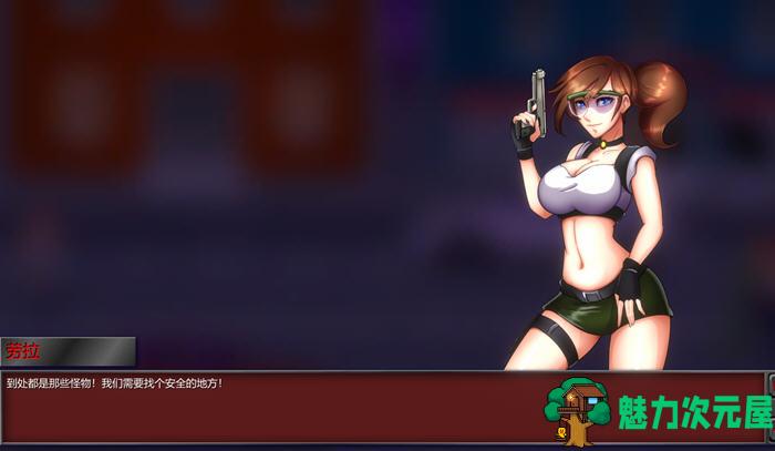 【中文】劳拉与丧尸(LEWDAPOCALYPSE) 官方中文版 休闲射击游戏 750M