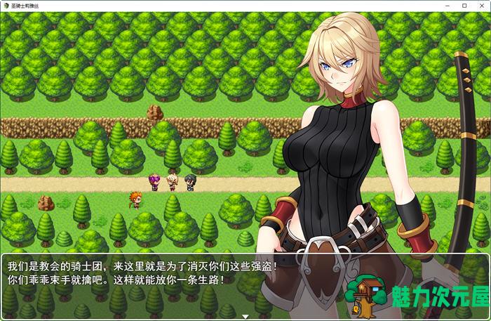 【中文/RPG】圣骑士莉雅丝 ver1.21 官方中文完结版 RPG游戏&NTR 900M