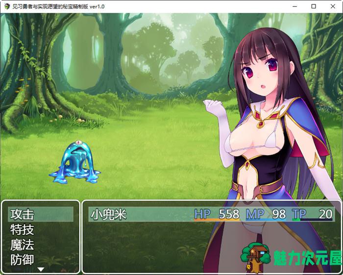 【汉化版/1.2G/RPG】见习勇者与实现愿望的密宝 精翻汉化版 日式RPG游戏 1.2G