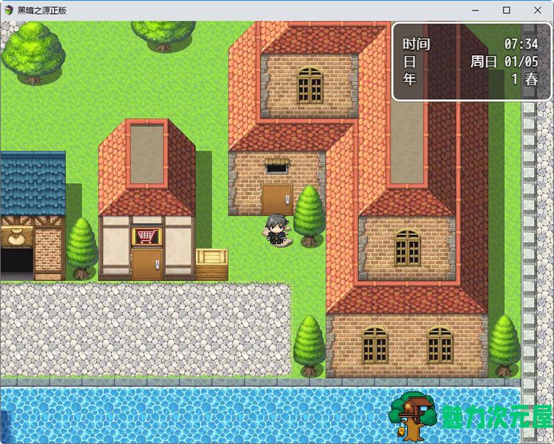 【安卓/PC/中文/6.8G/RPG】黑暗之源 ver1.10 重制中文完结作弊版 PC+安卓+攻略 RPG游戏 6.8G