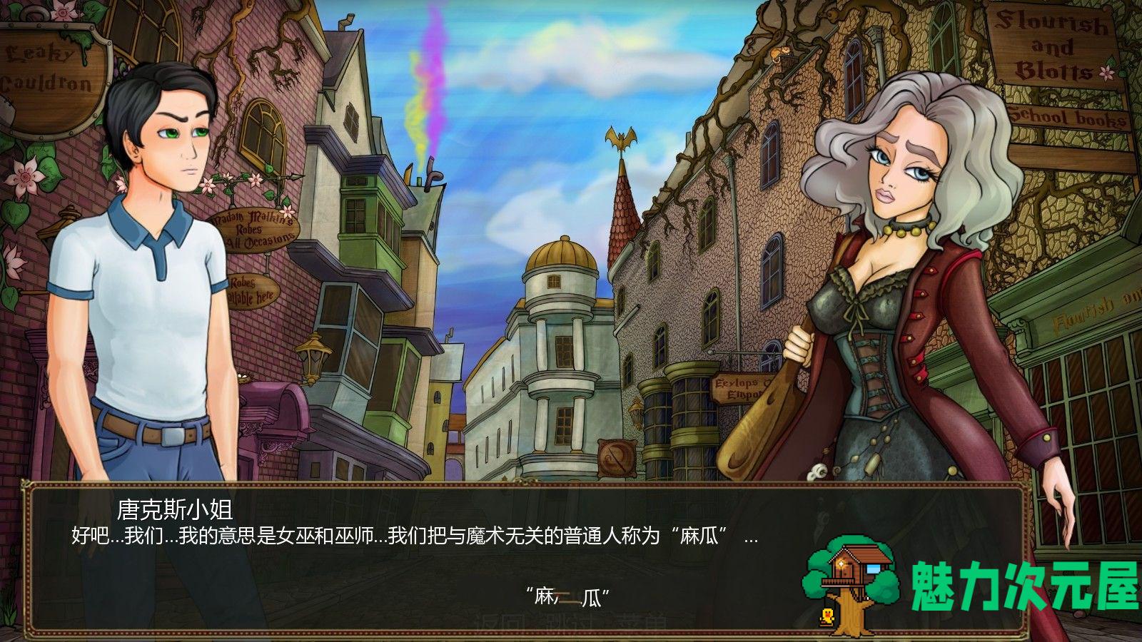 【安卓/PC/汉化版/中文】魔杖女巫 Ver0.82 中文汉化版&哈利波特同人 PC+安卓