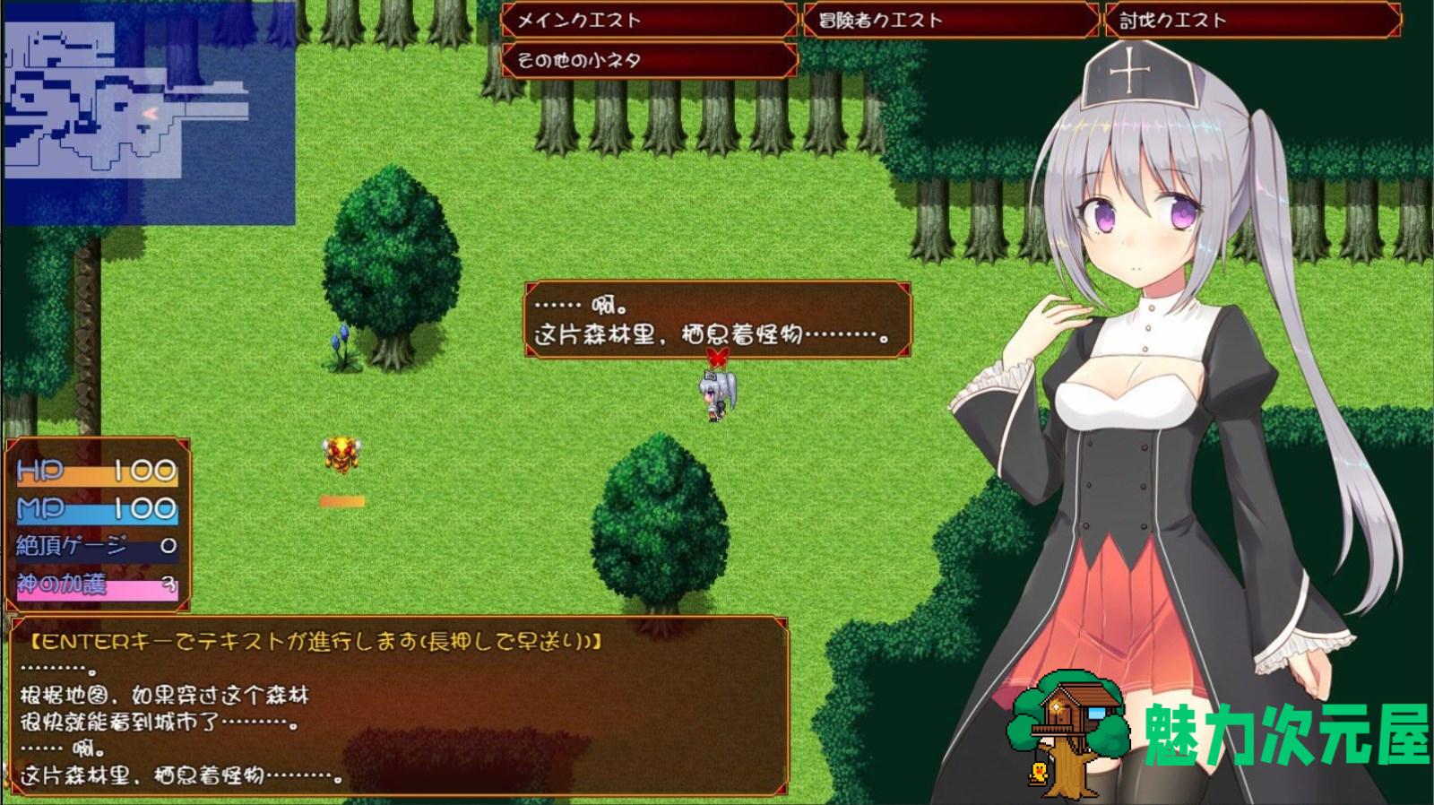 【汉化版/rpg】遗孀神官吉泽尔：我要报仇！精翻汉化版 arpg&全cv