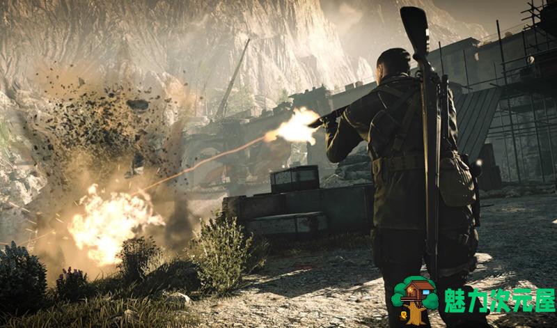 【中文】狙击精英4 豪华官方中文版整合所有DLC、季票内容 第三人称射击类游戏