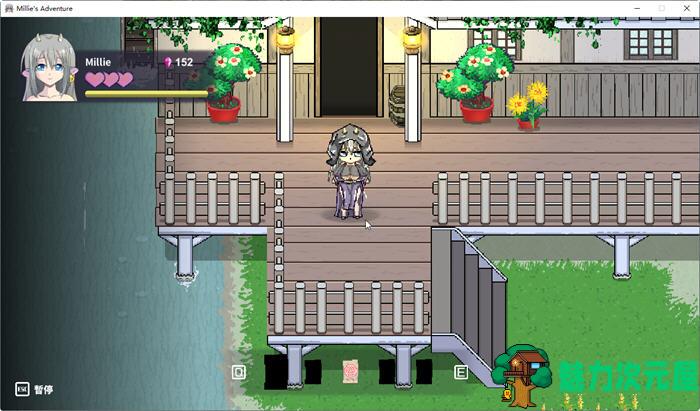 【汉化版/RPG】米莉的冒险 Ver1.00 精翻汉化版 重叩RPG游戏 180M