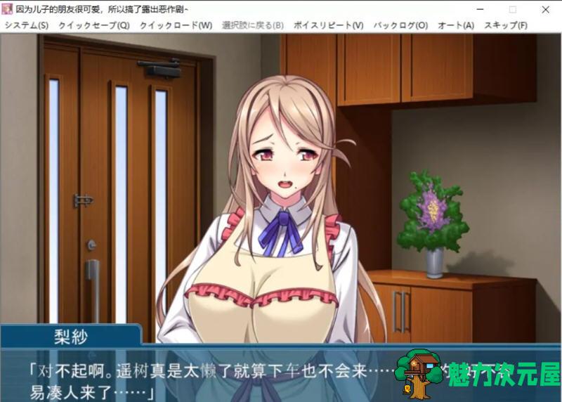 【安卓/PC/汉化版/1G/ADV】因为儿子的朋友很可爱，所以搞了恶作剧 汉化版 PC+安卓模拟器 ADV游戏 1G