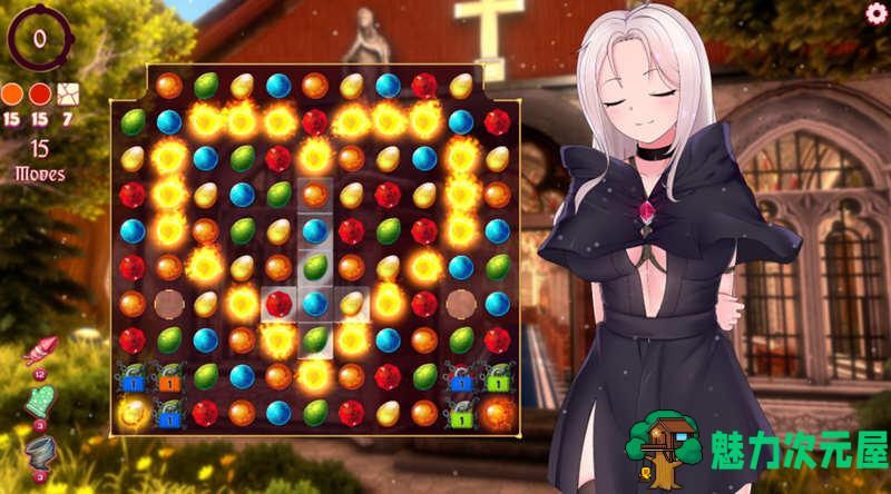 【中文】我可爱的魅魔（My Cute Succubus）官方中文版 三消休闲益智游戏