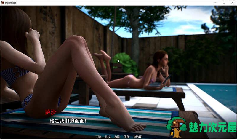 【安卓/PC/SLG/汉化版/1G】萨沙的启蒙 Ver1.0 精翻汉化版 PC+安卓 SLG游戏 1G